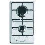 GLEM GT32IX | INCASSO | P.COTT. 30CM 2F/GAS G.SMALTATE INOX SERIE DOMINO