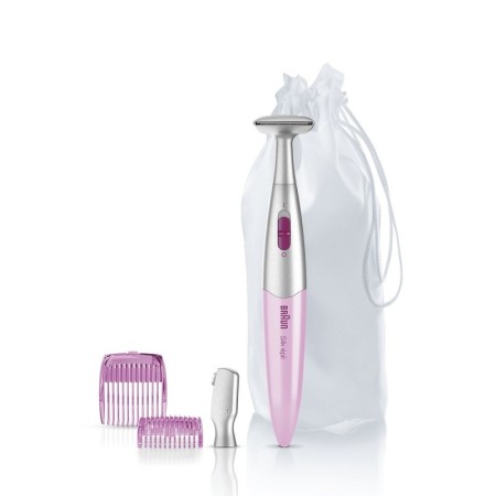BRAUN FG1100 | PED | RIFINITORE ZONA BIKINI-VISO 2PETTINI 5-8MM ROSA
