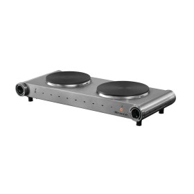 ARIETE 994 | PED | FORNELLO 2500W  2PIASTRE EL. DIAM.18.8+15.5CM INOX