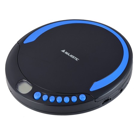 MAJESTIC DM1550MP3BKCB | ELETTRONICA | LETT.CD PORT. MP3 WMA ANTI-SHOCK NERO