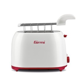 GIRMI TP1001 | PED | TOSTAPANE 750W 6LIVELLI 2SCOMP. BIANCO