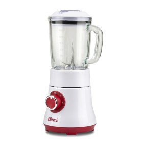 GIRMI FR2300 | PED | FRULLATORE 300W 2VEL+PULSE 600ML VETRO BIANC/ROSSO
