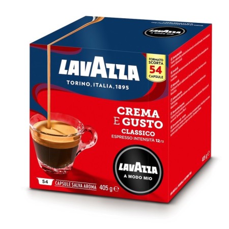 LAVAZZA 8239 | PED | CAPSULE CAFFE A MODO MIO CREMA E GUSTO 54PZ