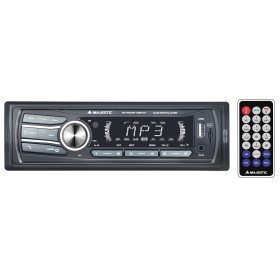MAJESTIC SA400BTUSBAX | ELETTRONICA | LETTORE CAR 100W BT MP3 USB AUX V.VOCE ILL.BIANCO