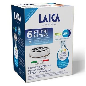 LAICA FD06A00 | PED | CONFEZIONE 6 FILTRI FASTG DISK