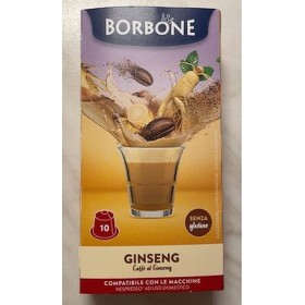 CAFFE BORBONE RESGINSENG10 | PED | CAPSULE CAFFE COMP.NESPRESSO GINSENG 10PZ