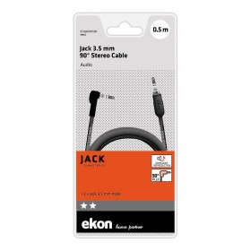 EKON ECAJACK0590 | ELETTRONICA | CAVO JACK 0.5 MT 1 CONNETTORE 90 G