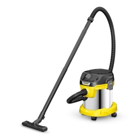 KARCHER KWD2SV15418 | PED | BIDONE ASP.SOLIDI/LIQUIDI 1000W 15LT C/ACC. INOX