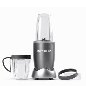 NUTRIBULLET NB606DG | PED | FRULLATORE 600W 1VEL. 2CARAFFE 500/700ML SILVER