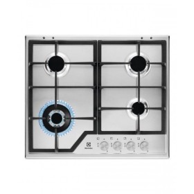 Electrolux BI KGS6436SX | 60 cm New Linea Slim Profilo 8 mm- 4 fuochi gas - Bruciatori ad alta efficienza +20% Speed Burner -