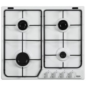 DE LONGHI YBF46ASV | INCASSO | P.COTT.GAS 60CM 4F G.PIATTINA BIANCO