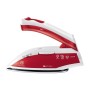 Electrolux Open EDBT800, STIRO, COMPATTO DA VIAGGIO, PIASTRA IN ACCIAIO INOX, DOPPIO VOLTAGGIO, MANICO PIEGHEVOLE, TRAVEL BAG,