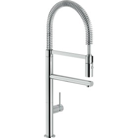 NOBILI - KL93300/50CR Miscelatore cucina monocomando, Regolatore dinamico di portata, Doccetta monogetto orientabile cromo