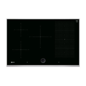 NEFF Collection T58TS21N0, N90, Piano 80 cm, 1 zona FlexInduction + 3 zone singole, TwistPad Fire,  Cornice in acciaio inox,  F