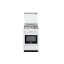 DE LONGHI SGW554GNN | FREE STANDING | CUCINA 50CM 4F/GAS F.GAS G.SMALTATE BIANCO