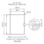 FOSTER 7341655 - P.VTC DOMINO IND.BDG S4000 BLK NEW