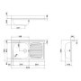 APELL - PI801LPC - LAVELLO APPOGGIO Gocc. Sinistro Prelucidato  8053369620589