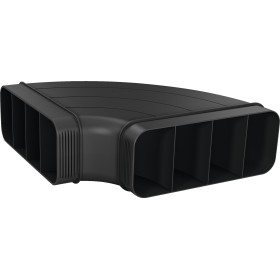 Bosch Accessori HEZ9VDSB1 | ACCESSORI PIANI COTTURA INDUZIONE CON CAPPA ASPIRANTE INTEGRATA |  | Condotto piatto curvo 90° in c