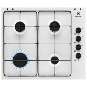 Electrolux BI  KGS6404W | Ex PBL641V | 60 cm - Comandi Laterali - 4 fuochi gas - Bruciatori Fiamma Pura - Gri