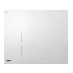 DE LONGHI PIB62 | INCASSO | P.COTT.INDUZ.60CM 4ZONE FORO 48CM VETROCER.BIANCO