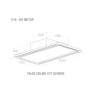 Elica PRF0173443A | Cappa Isola | HILIGHT-X H16 BL MAT/A/100