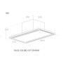 Elica PRF0173444A | Cappa Isola | HILIGHT-X H30 WH/A/100