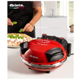 ARIETE 909 | PED | FORNO PIZZA 1200W DIAM33CM MAX400GRADI TIMER ROSSO