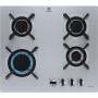 Electrolux  KGU643723Z | Piano cottura UltraFlat da 5 mm | Nuovo Vertical Flame - 4 fuochi gas – 60 cm | Bruci