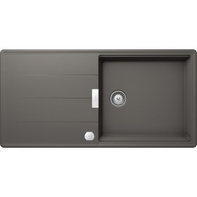 Schock TIAD100LA91 | TIA D100L |1 VASCA LARGE + GOCCIOLATOIO  REVERSIBILE - SALTARELLO DI SERIE | 1000X500 | SILVERSTONE