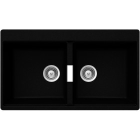 Schock HONN200A84 | HORIZONT N200  |2 VASCHE | 860x500 | NERO PURO