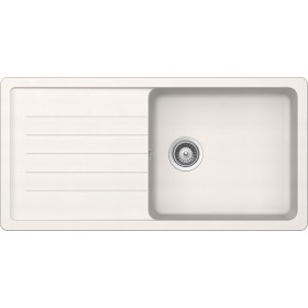 Schock TOLD100LA99 | TOLEDO D100 L |1 VASCA LARGE + GOCCIOLATOIO  REVERSIBILE | 1000X500 | BIANCO PURO