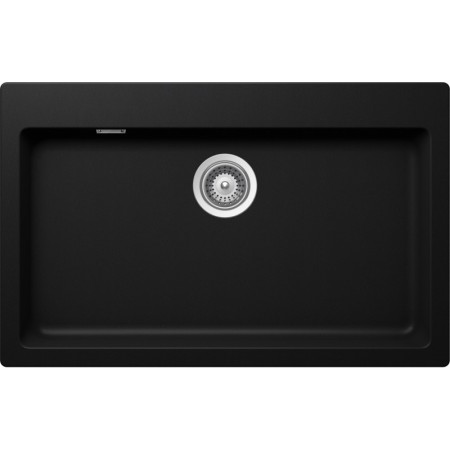 Schock SIGN100A84 | SIGNUS N100 XL |1 VASCONE - BANCO RUBINETTERIA | 790x500 | NERO PURO