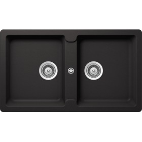 Schock ELEN200A13 | ELEMENT N200 |2 VASCHE | 860x500 | NERO ASSOLUTO