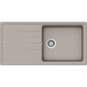 Schock ELED100LA42 | ELEMENT D100L |1 VASCA LARGE + GOCCIOLATOIO  REVERSIBILE | 1000x500 | GRIGIO TORTORA