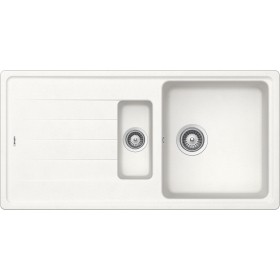 Schock ELED150A01 | ELEMENT D150 |1 + 1/2 VASCA + GOCCIOLATOIO  REVERSIBILE | 1000x500 | BIANCO ASSOLUTO