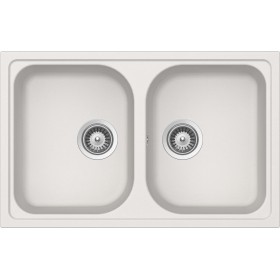 Schock LITN200SA16N | LITHOS N200S  |2 VASCHE - SMALL | 790x500 | NEW ALUMINA