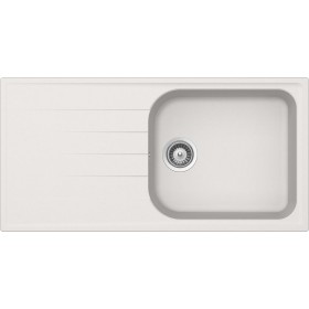 Schock LITD100LA16N | LITHOS D100L |1 VASCA LARGE + GOCCIOLATOIO  REVERSIBILE | 1000X500 | NEW ALUMINA