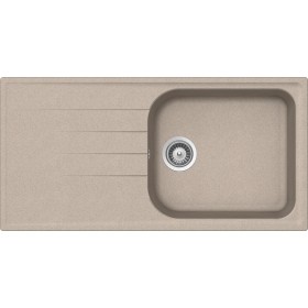 Schock LITD100LA58N | LITHOS D100L |1 VASCA LARGE + GOCCIOLATOIO  REVERSIBILE | 1000X500 | AVENA