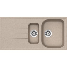 Schock LITD150A58N | LITHOS D150  |1 + 1/2 VASCA + GOCCIOLATOIO 
REVERSIBILE | 1000x500 | AVENA
