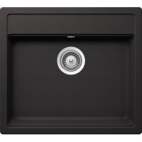 Schock NEMN100013 | NEMO N100  |1 VASCA - BANCO RUBINETTERIA  | 570x510 | NERO ASSOLUTO