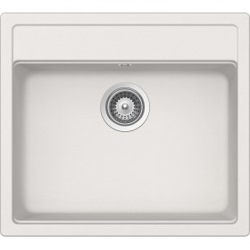 Schock NEMN100016 | NEMO N100  |1 VASCA - BANCO RUBINETTERIA  | 570x510 | NEW ALUMINA