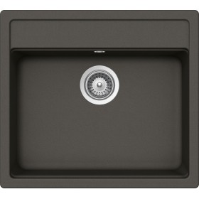 Schock NEMN100043 | NEMO N100  |1 VASCA - BANCO RUBINETTERIA  | 570x510 | ASPHALT