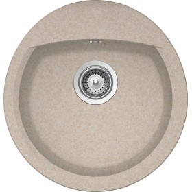 Schock NEMR100058 | NEMO R100 |1 VASCA - OVALE - BANCO RUBINETTERIA | 490X470 | AVENA