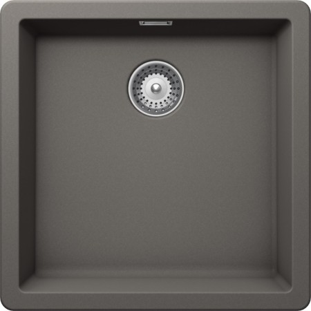 Schock GALN100A91 | GALAXY N100 |1 VASCA - CRISTADUR PREMIUM 
SOPRATOP | 456x456  | SILVERSTONE