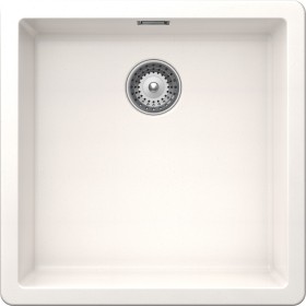 Schock GALN100A99 | GALAXY N100 |1 VASCA - CRISTADUR PREMIUM 
SOPRATOP | 456x456  | BIANCO PURO