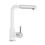 Schock SXVIVA99 | AQUAVIVA |MISCELATORE MONOCOMANDO CON DOCCIA ESTRAIBILE
SCHOCK SAVING APERTURA 90° |  | BIANCO PURO