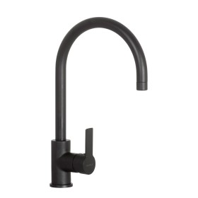 Schock SXALTON84 | NEW AQUAALTO   |MISCELATORE CANNA ALTA CURVATA RAGGIO MAGGIORATO - SCHOCK SAVING APERTURA 90° |  | NERO PURO