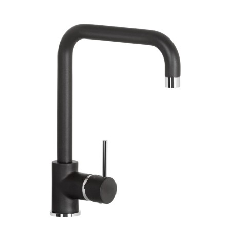 Schock SXTOP13 | AQUATOP |MISCELATORE CON CANNA U 
SCHOCK SAVING APERTURA 90° |  | NERO ASSOLUTO
