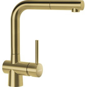 Schock 517120WGO | LAIOS CON DOCCIA |MISCELATORE CANNA A PONTE DRITTA CON DOCCIA
SCHOCK SAVING APERTURA 90° |  | ACC. INOX MASS