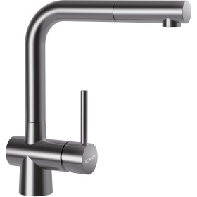 Schock 517120EDM | LAIOS CON DOCCIA |MISC. IN ACCIAIO INOX MASSICCIO CANNA ALTA CON DOCCIA SCHOCK SAVING APERTURA 90° |  | ACC.